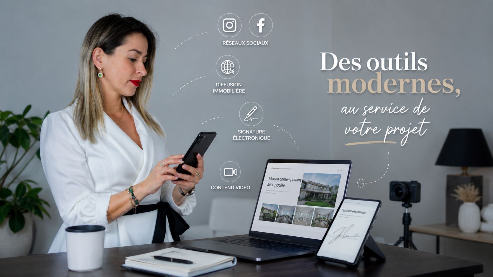 Les outils digitaux et de terrain d'Alina Grad
