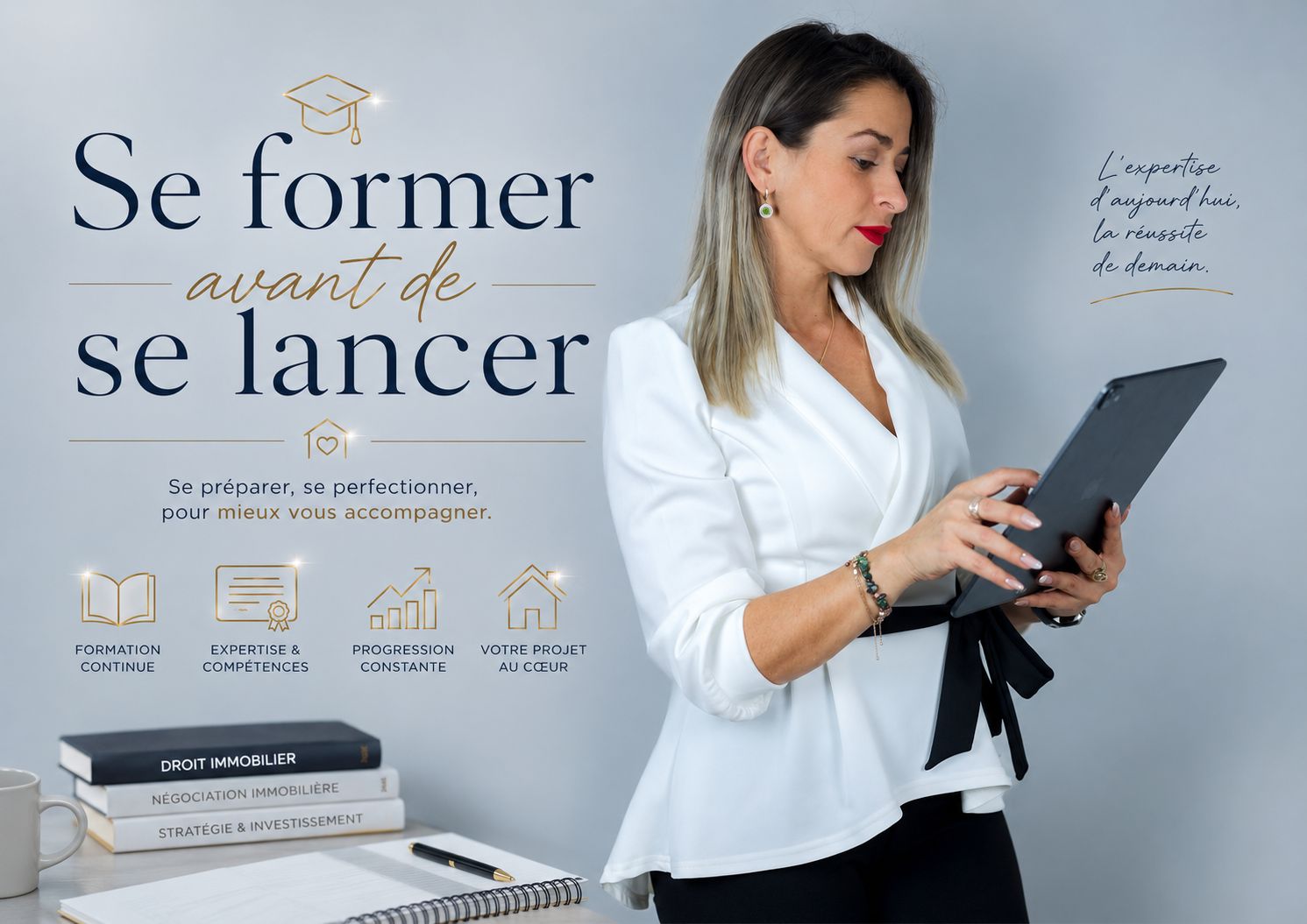 Formation de négociatrice immobilière — certificat IFOCOP